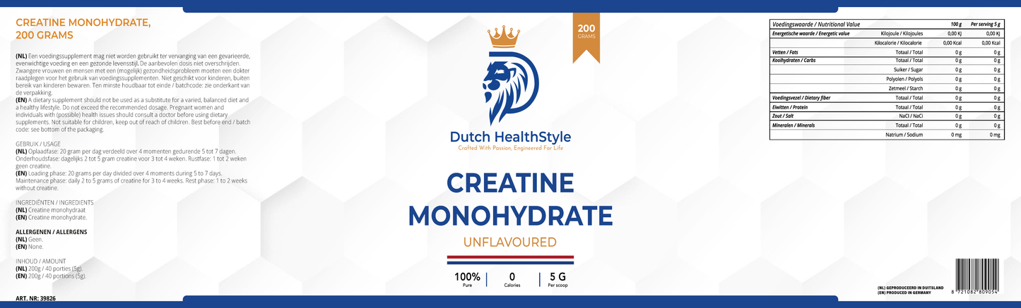 Creatine Monohydrate Powder