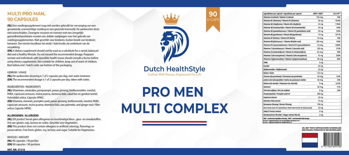 Pro Men Multi Complex