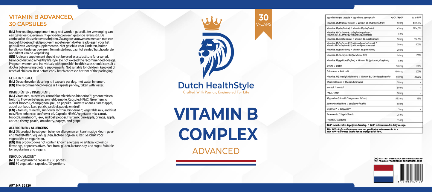 Vitamin B Complex - Advanced