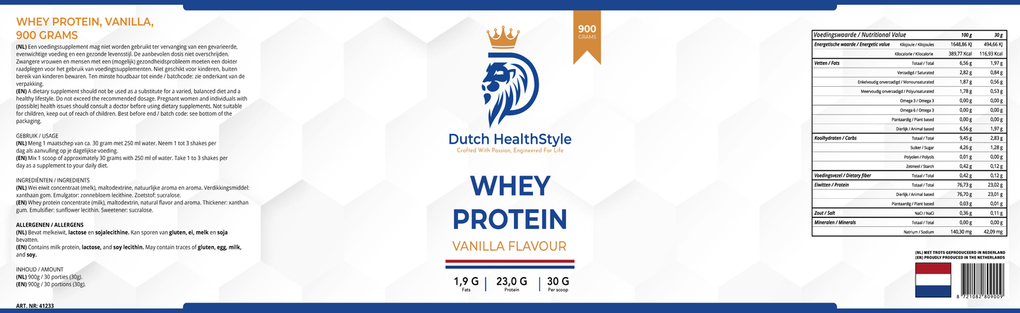 Whey Protein - Vanilla